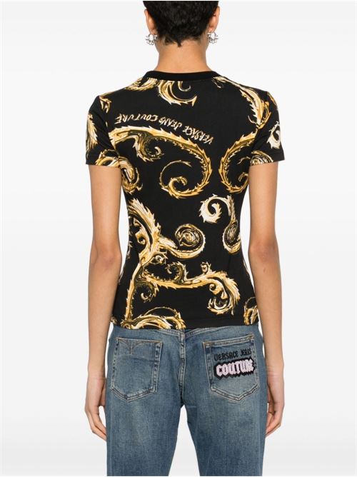 T-shirt donna maniche corte Versace jeans Couture | 77HAH608JS409G89